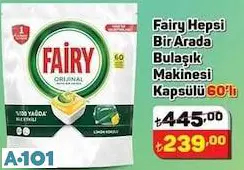 FAİRY HEPSİ BİR ARADA BULAŞIK MAKİNESİ KAPSÜLÜ